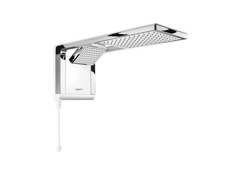 Chuveiro Elétrico De Parede Lorenzetti Acqua Ultra Duo Branco-Cromado