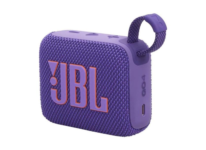 Caixa de Som Bluetooth JBL Go 4 Roxa