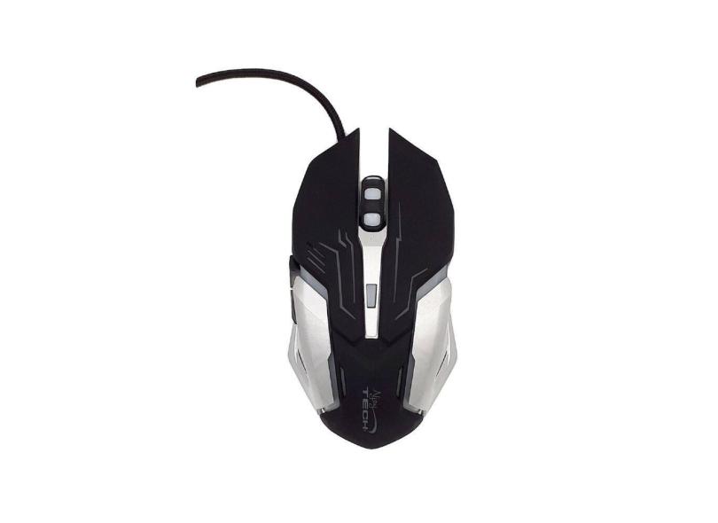 Mouse para jogos Njoytech 7 cores LED óptico 1200-3600 DPI