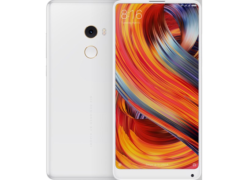 Smartphone Xiaomi Mi Mix 2 64GB 12.0 MP 2 Chips Android 7.1 (Nougat) 3G 4G Wi-Fi