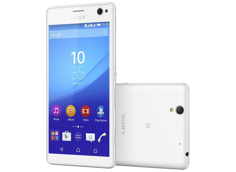 Smartphone Sony Xperia C4 Selfie Dual E5343 13,0 MP 2 Chips 16GB Android 5.0 (Lollipop) 3G 4G Wi-Fi