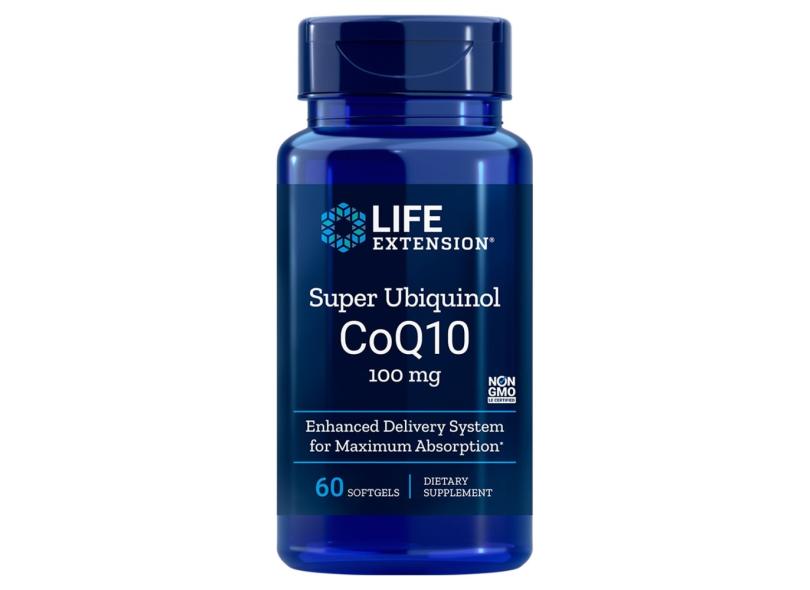 Super Ubiquinol CoQ10 100mg (60 softgels) Life Extension