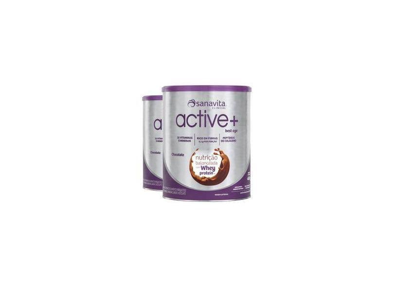 Kit com 2 ACTIVE+ Best Age 400g da Sanavita Sabor Chocolate em Promoção ...