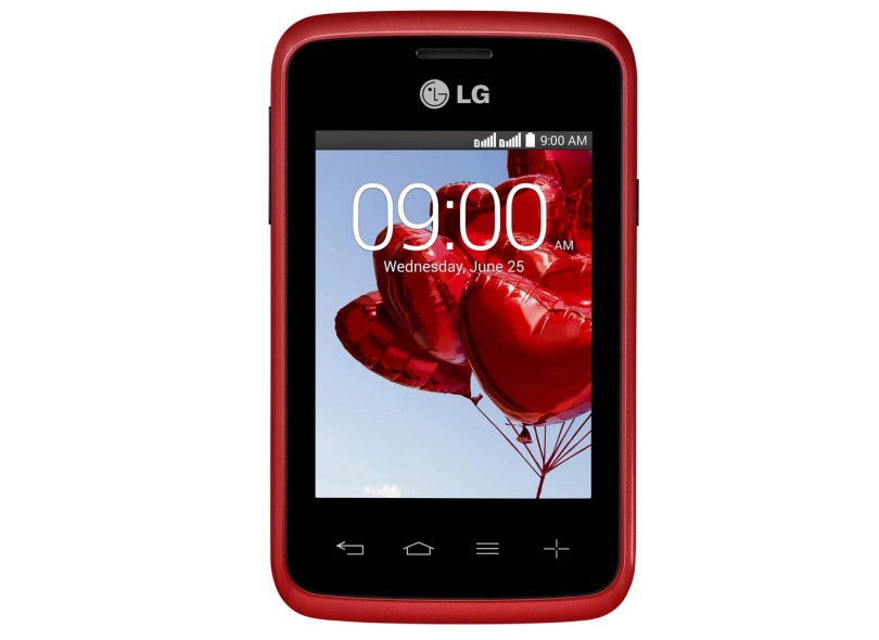 Smartphone LG L20 D107 3 Chips 4GB Android 4.4 (Kit Kat) 3G Wi-Fi