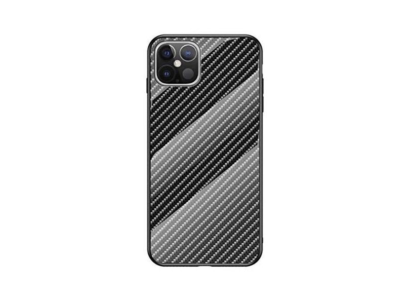 MOONCASE Capa para iPhone 12 Mini, capa rígida de vidro temperado de ...