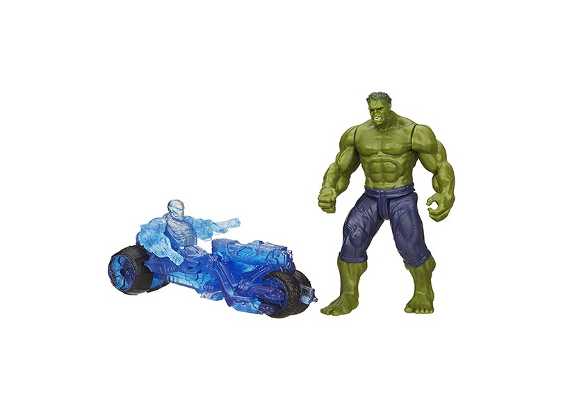Boneco Avengers A Era de Ultron Hulk VS Sub Ultron B0423/B1484 - Hasbro