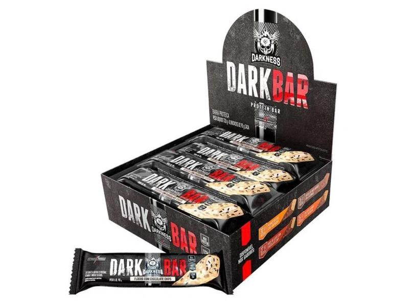 Whey Protein Dark Bar 8 Unidades 90g Cada - Darkness