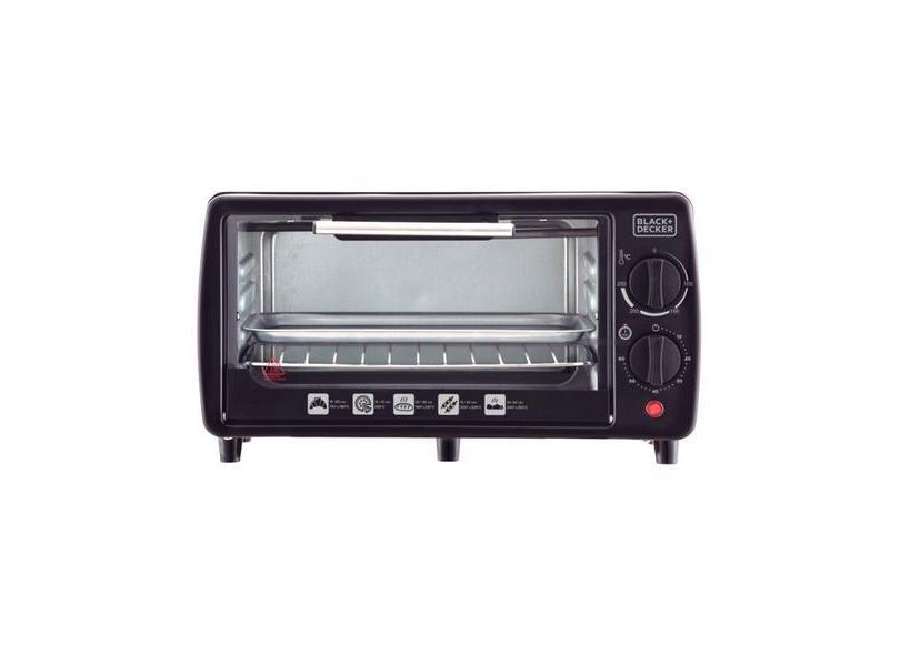 Forno Bancada Elétrico Black & Decker 9 Litros Ft9 Preto FT9