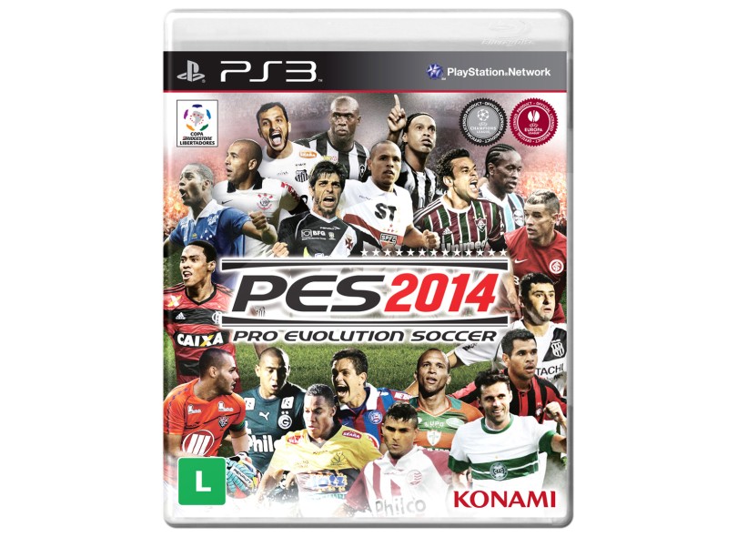 Jogo Pro Evolution Soccer 2014 PlayStation 3 Konami