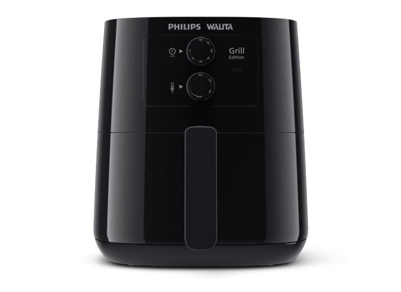 Fritadeira Elétrica Philips Walita Grill Edition Preta 1400W 4,1L 220V HD9202/90