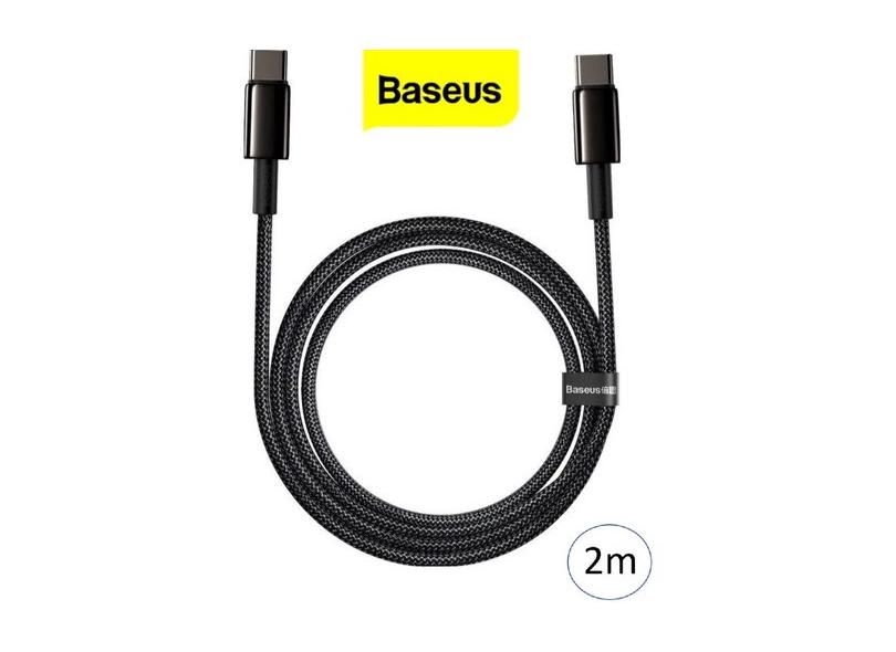 Cabo Baseus Usb C Reforçado Fast Charger 4 0 Dados 2m com o Melhor