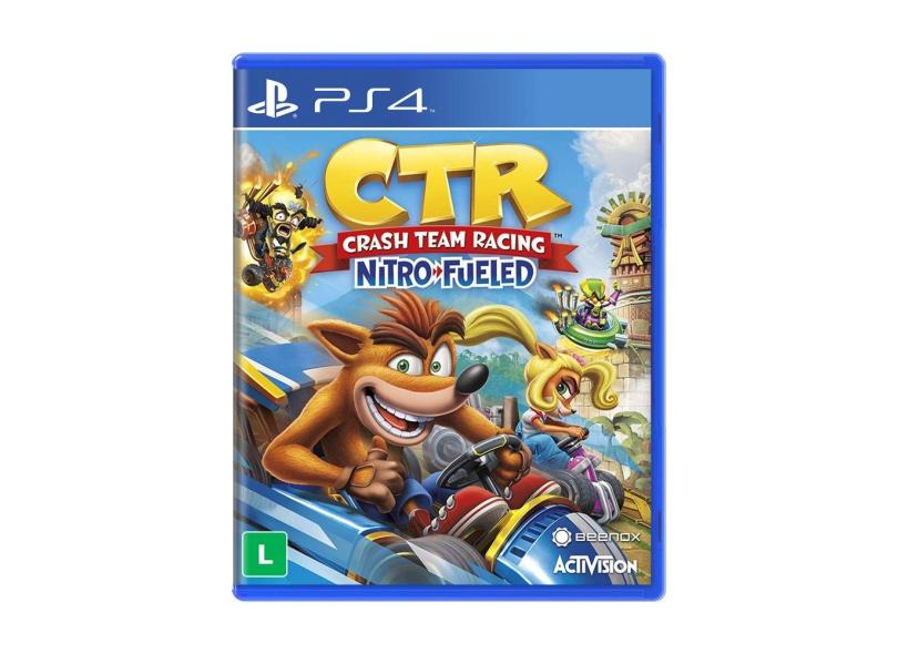 Jogo Crash Team Racing Nitro Fueled PS4 Activision