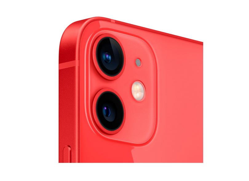 Smartphone Apple iPhone 12 Mini Vermelho 64GB Câmera Dupla iOS 14