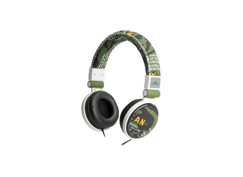 Headfone Controle de Volume do Microfone HP601 Fortrek