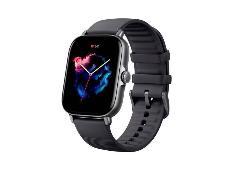 Relógio Smartwatch Esportivo Gts 4 Mini New Gps Graphite Black