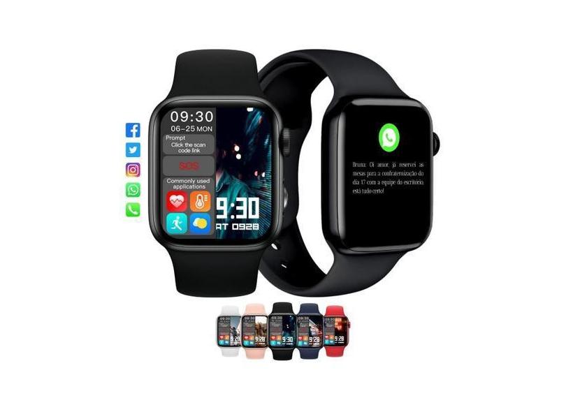 Relogio inteligente Smartwatch S8 PRO Preto recebe ligação