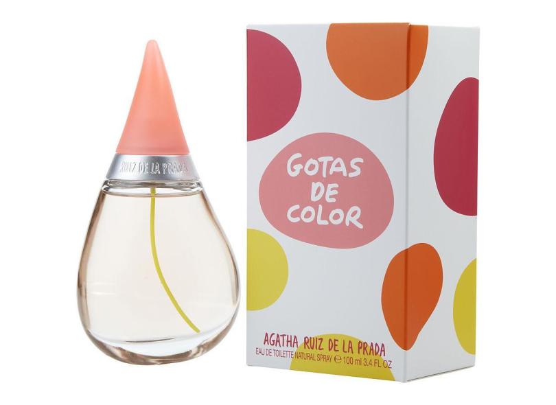 Perfume Feminino Agatha Ruiz De La Prada Gotas De Color Agatha Ruiz De La  Prada Eau De Toilette Spray 100 Ml (Nova Embalagem) com o Melhor Preço é no  Zoom