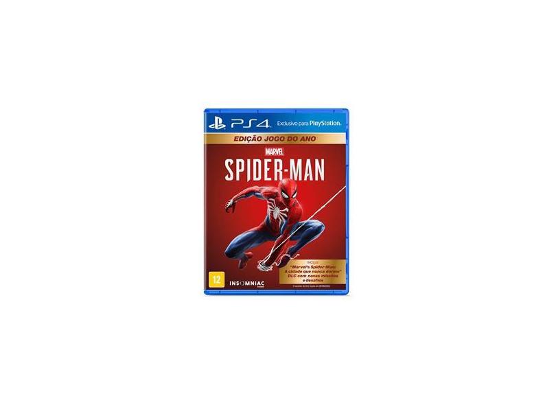 Jogo Marvel's Spider-Man - Game Of The Year Edition - PS4 com o Melhor  Preço é no Zoom