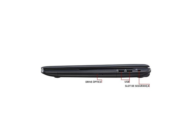 Notebook Samsung Essentials Intel Core i3 5005U 4 GB de RAM HD 1 TB LED 15.6 " 5500 Windows 10 E33