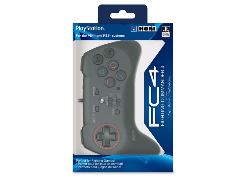 Controle PS3 PS4 Fighting Commander 4 - Hori
