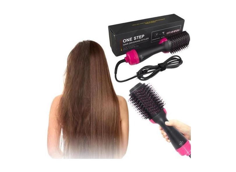 Escova De Alisamento De Cabelo Profissional Alisadora e Secadora - Esc