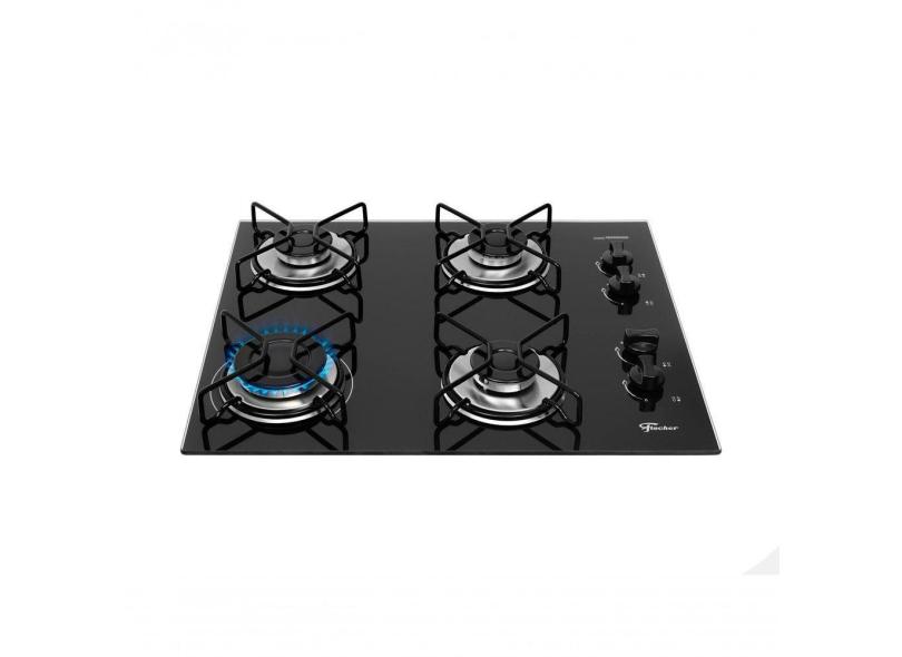 Cooktop Fischer Fit Line 36350-102675 4 Bocas Acendimento Superautomático