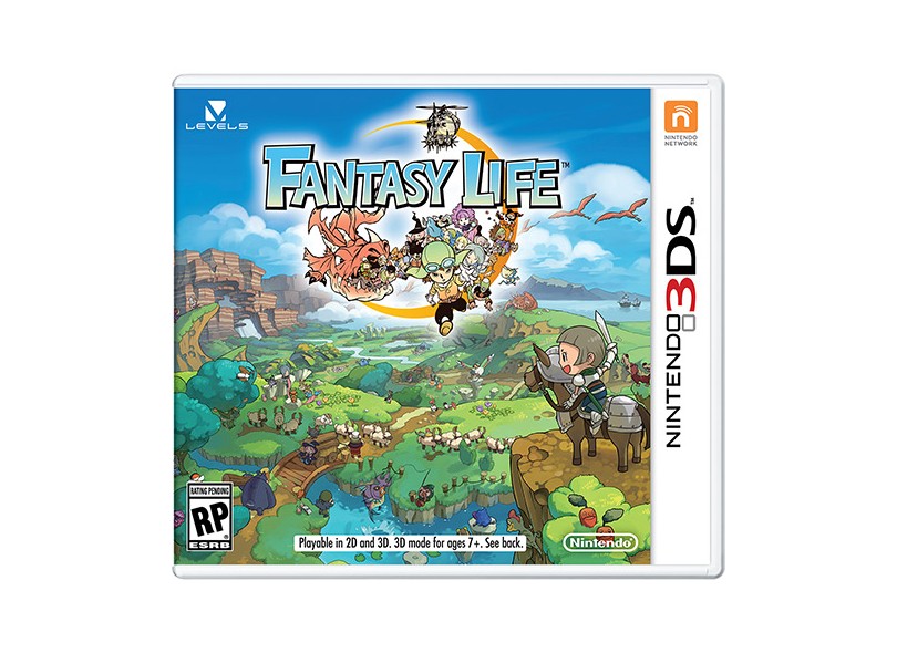 Jogo Fantasy Life Nintendo Nintendo 3DS