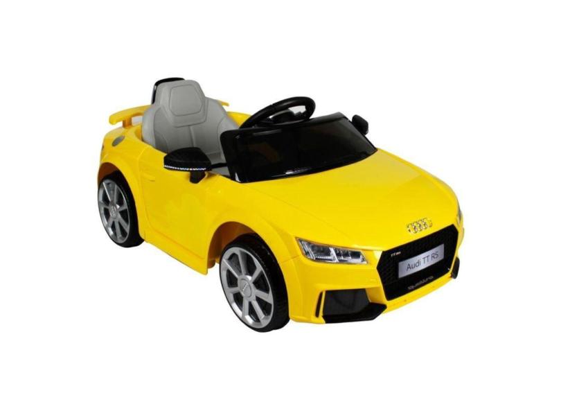 Carrinho Elétrico Amarelo Audi Tt Rs 2.4Ghz 12V Bel Brink