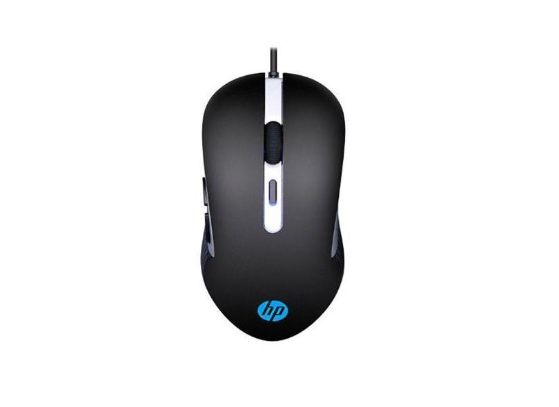 Mouse Gamer HP Gaming G210, RGB, 6 Botões, 2400 DPI - 7ZZ89AA