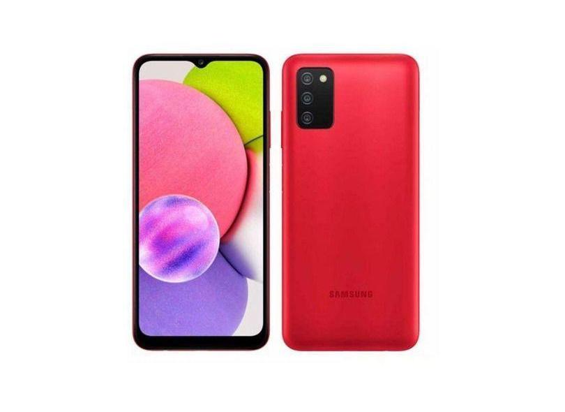 Usado: Samsung A03s 64 GB Vermelho - Muito Bom