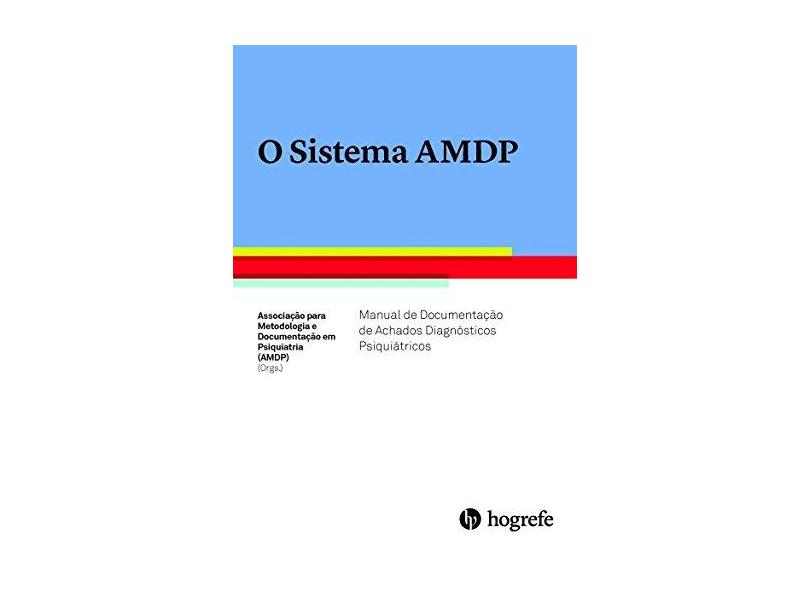 O Sistema AMDP. Manual de Documentação de Achados. Diagnósticos Psiquiátricos - Volume 1 - Wolfgang Trabert - 9788585439323