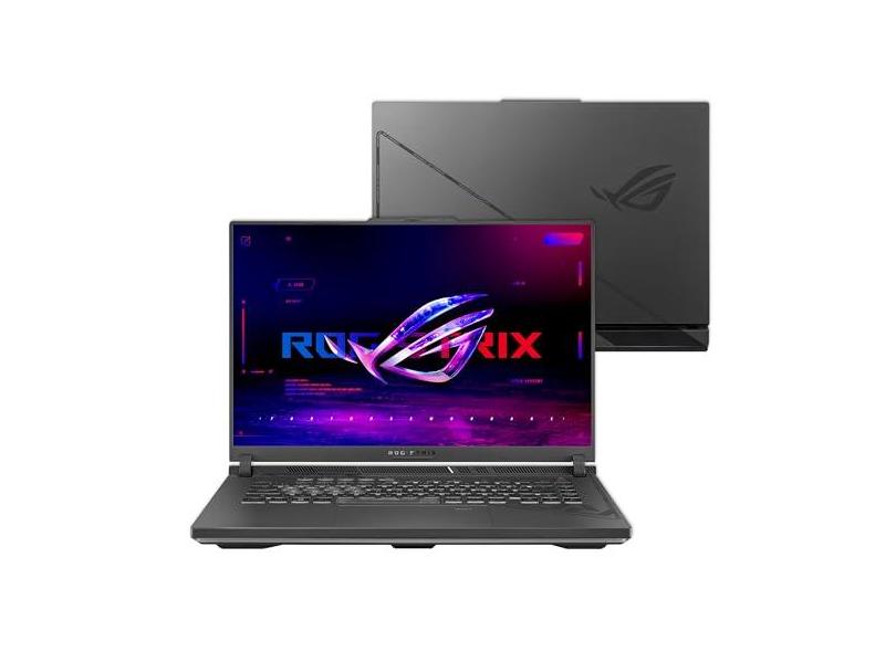 Notebook Gamer Asus ROG Strix G16 Intel Core i7-13650HX RTX 4050 16" 16GB SSD 512GB Windows 11 G614JU-N3380W