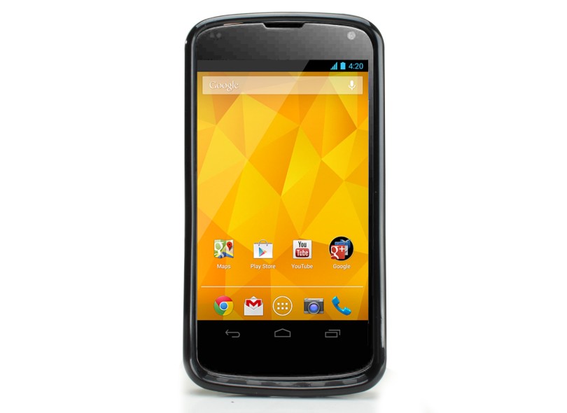 Smartphone LG Google Nexus 4 E960 Câmera 8,0 MP Desbloqueado 16 GB Android 4.2 (Jelly Bean Plus) Wi-Fi 3G