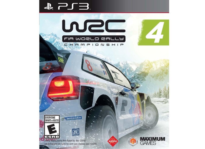 Jogo WRC 4: Fia World Rally Championship PlayStation 3 Maximum Family Games