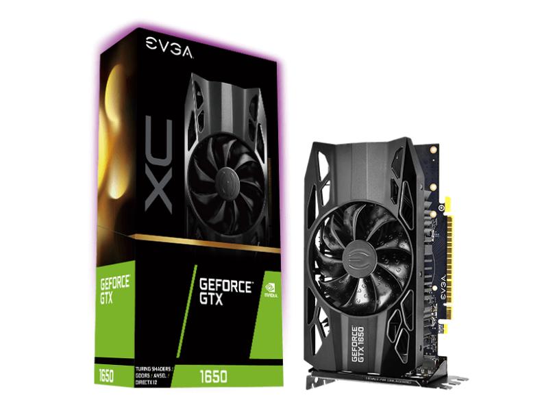 Placa de Video NVIDIA GeForce GTX 1650 4 GB GDDR5 128 Bits EVGA 04G-P4-1153-KR