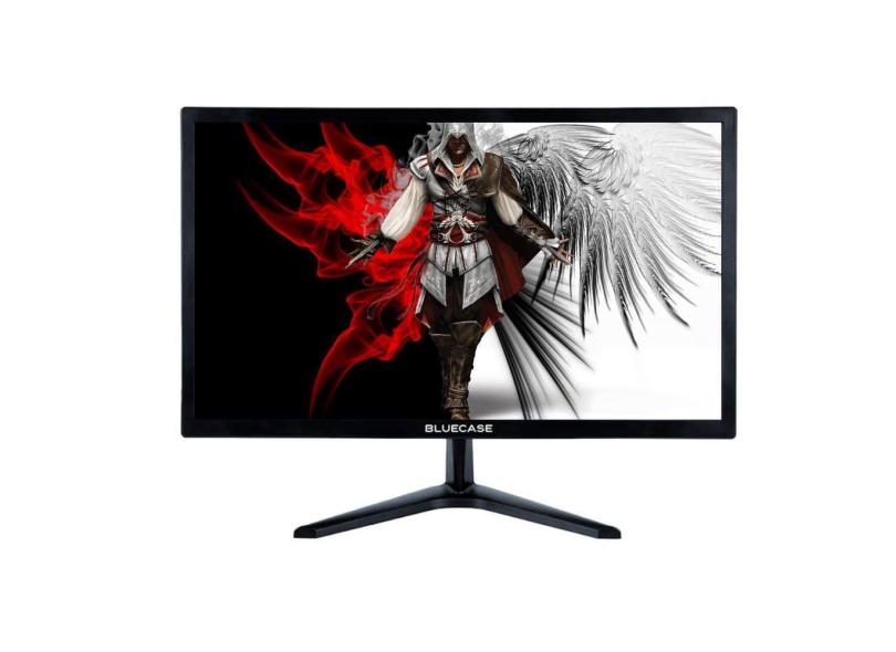 Monitor Gamer Bluecase 23,6&quot; FHD Led 75Hz Inclinação ajustável HDMI/VGA Preto - BM24K2HVWBX