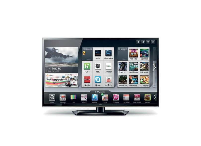 TV LED 42" LG Smart TV Full HD 4 HDMI Conversor Integrado 42LS5700