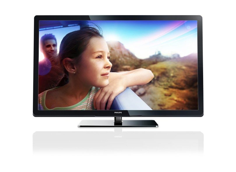 TV LCD 42" Philips Série 3000 Full HD 3 HDMI Conversor Digital Integrado 42PFL3007D