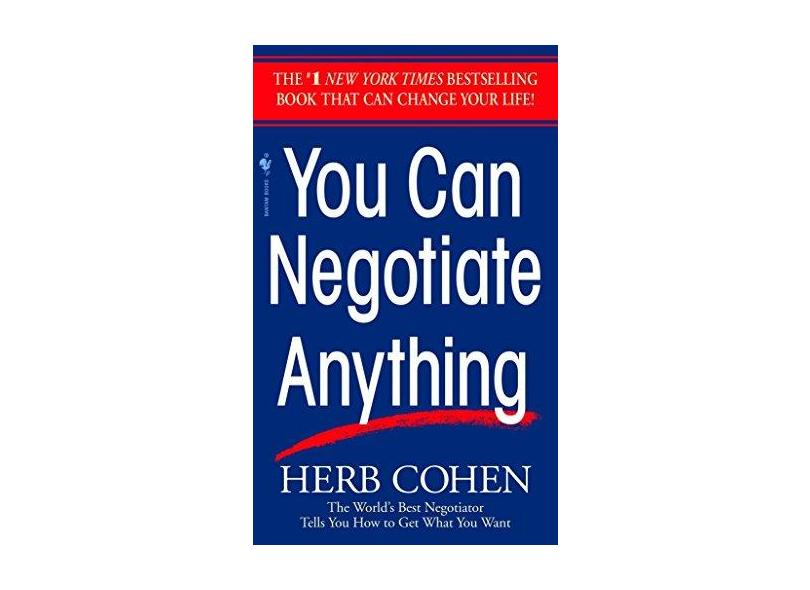You Can Negotiate Anything - Livro De Bolso - 9780553281095