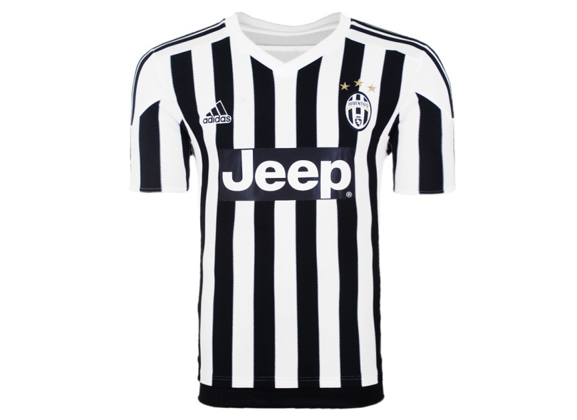 Camisa Torcedor infantil Juventus I 2015/16 com Número Adidas