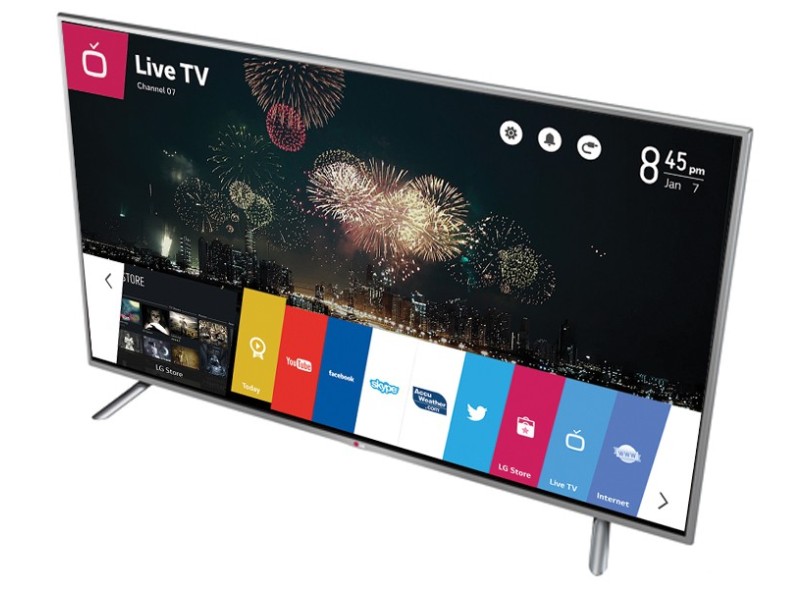 TV LED 55" Smart TV LG Cinema 3D 3D Full HD 3 HDMI 55LB6500
