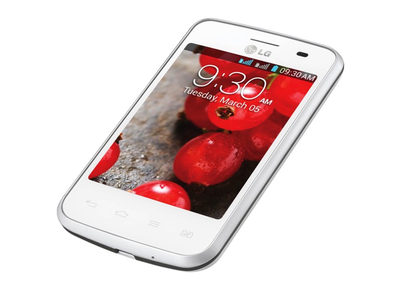 Smartphone LG Optimus L3 II Dual E435 Câmera 3,2 Megapixels Desbloqueado 2 Chips 4 GB Android 4.1 3G Wi-Fi