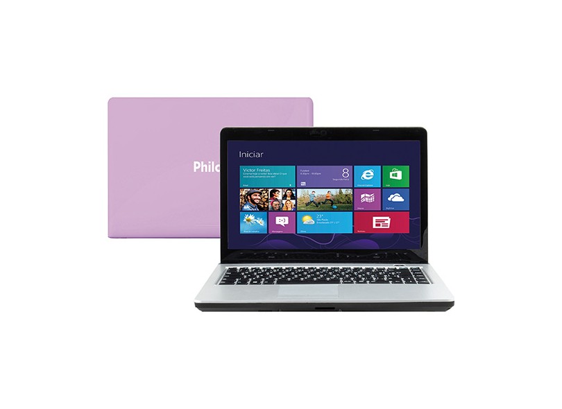 Notebook Philco Intel Celeron Dual Core 2 GB 320 GB LED 14" Windows 8 14L-R1023W8