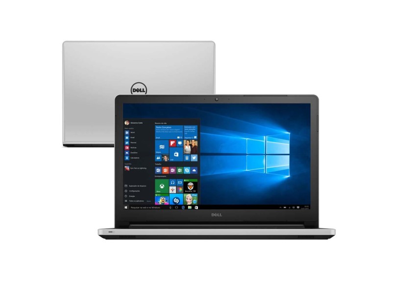 Notebook Dell Inspiron 5000 Intel Core i7 5500U 16 GB de RAM HD 1 TB LED 15.6 " 5500 Windows 10 I15-5558-A45