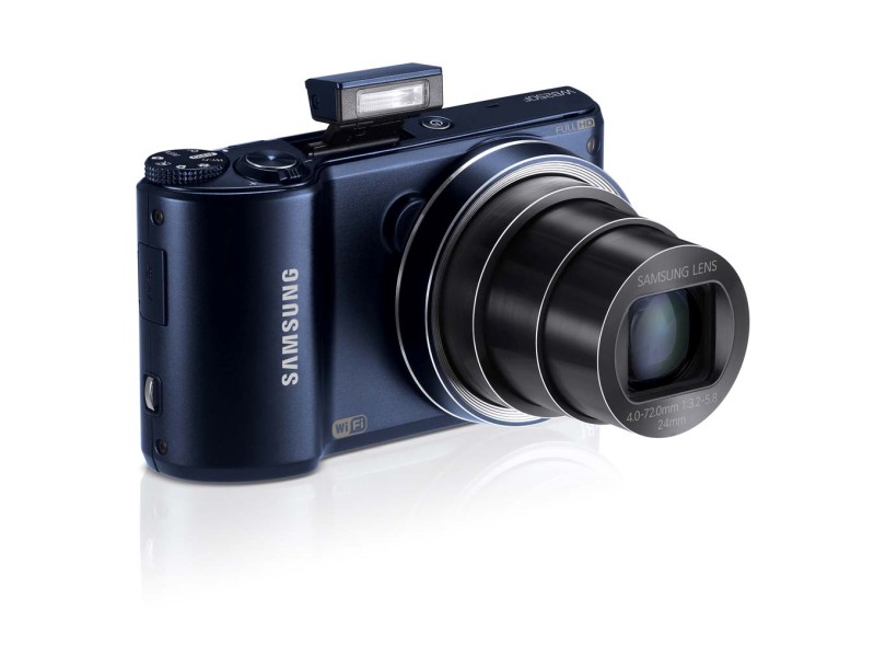 Câmera Digital Samsung Smart Series 14,2 mpx Full HD Estabilizador de Imagens Foto Panorâmica WB250F