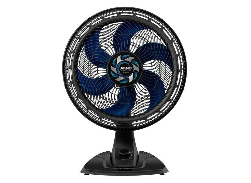 Ventilador De Mesa Arno Xtreme Force Vb40 40cm Com 3 Velocidades E 6 Pás