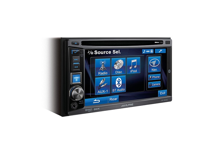 Central Multimídia Automotiva Alpine 6 " IVE-W530