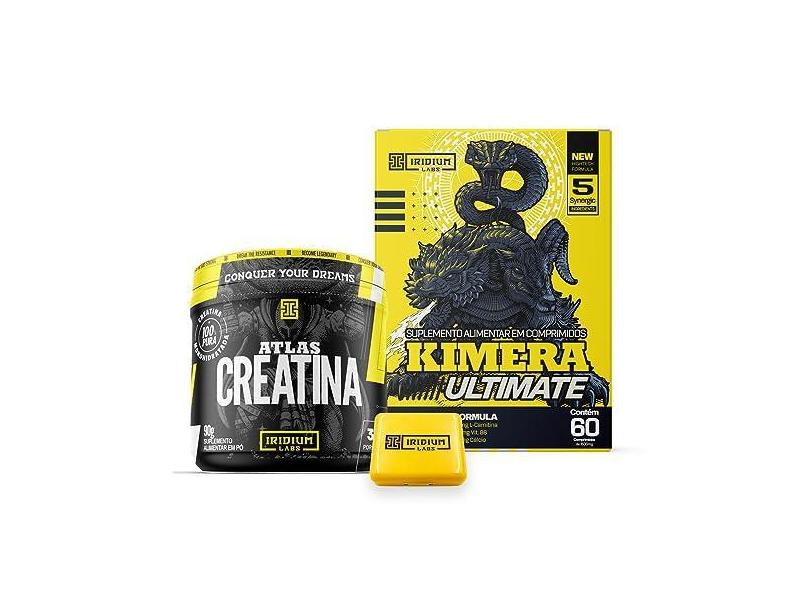 Kit Kimera Ultimate + Creatina 90g + Porta Cáps