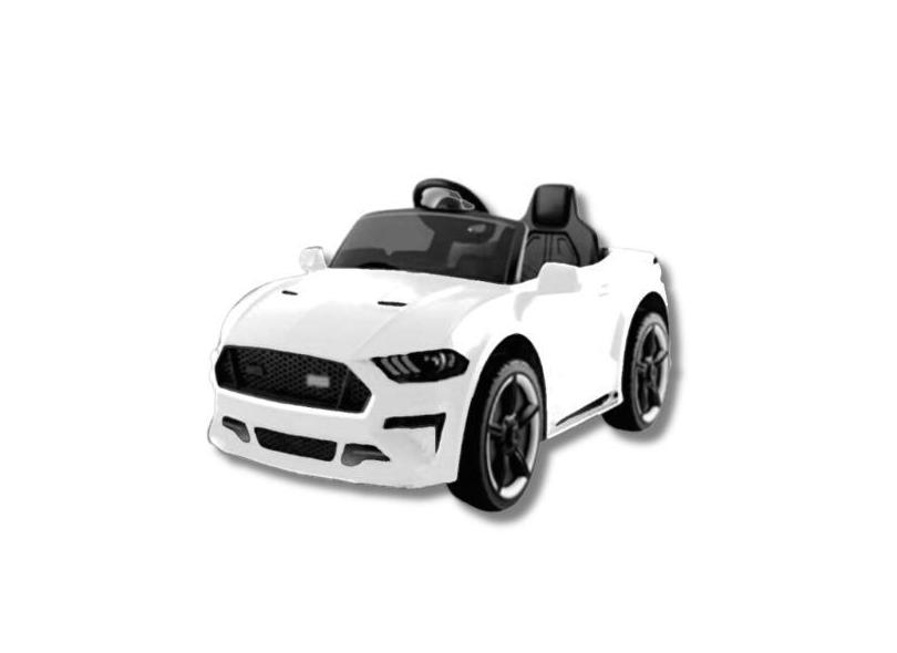 Mini Carro Eletrico 6V Branco - Importway