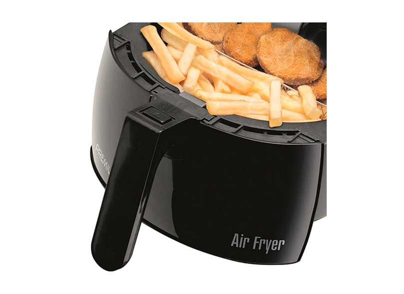 Fritadeira Elétrica Sem óleo Mondial Air Fryer Premium AF-01 1.270 W Inox